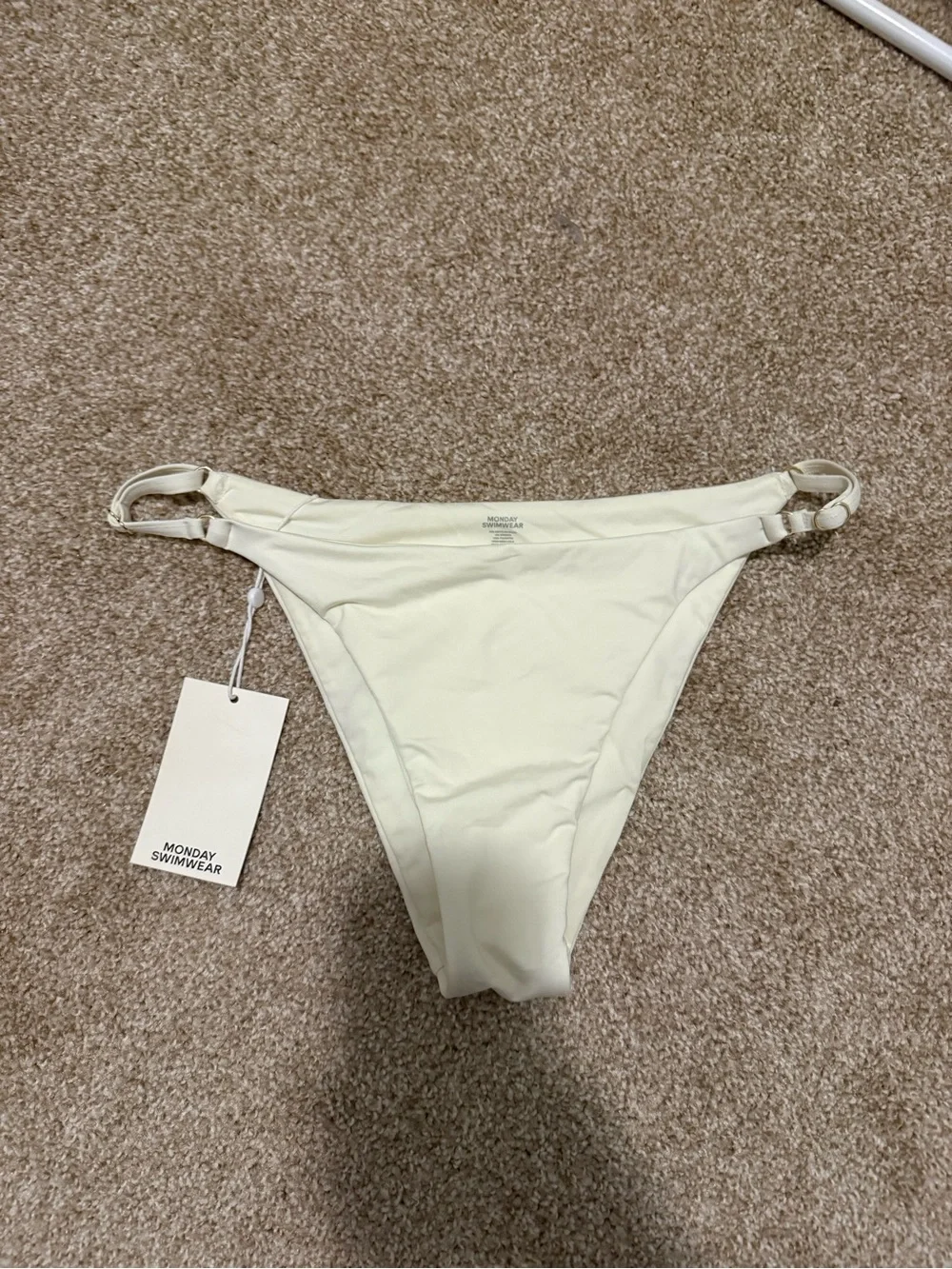 Monday Swimwear Capri Bottom Ivory